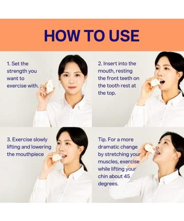 DAILYWONDER Mevving Tongue Trainer - Double Chin Reducer | V Line Lifting | Self Care Beauty Product - Buy Online on GoSupps.com