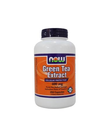 Now Foods Green Tea Extract 400 mg 250 Veg Capsules