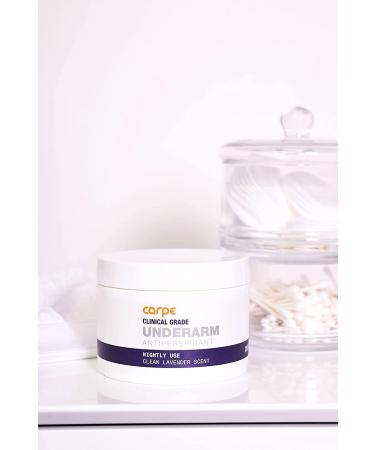 Carpe Clinical Grade Underarm Wipes - Antiperspirant Wipes for Excessive Sweat Prevention | 15 Anti Sweat Wipes for Hyperhidrosis Control - Buy Online on GoSupps.com