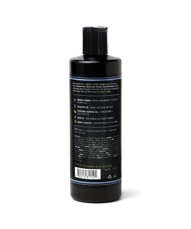 Gentlemen's Hardware Charcoal Deep Conditioner - Detoxifying Vegan Hair Care 16 oz | Moisturizing & Restorative for Dry Hair - Buy Online on GoSupps.com
