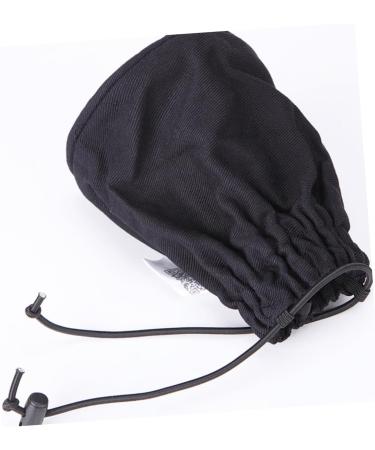 WOONEKY 1pc Hair Dryer Pocket Blow Dryer for Curly Cotton Storage Bag Wind Shield Pocket Hairdryer Bag Black - Buy Online on GoSupps.com