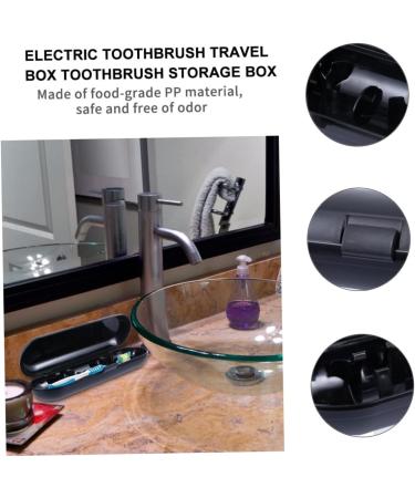 Plafope Portable Toothbrush Storage Box - 2 Piece Travel Case & Electric Toothbrush Holder - Buy Online on GoSupps.com