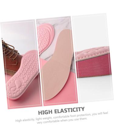 NOLITOY Heightening Shoe Inserts for Women - Sweat Absorption Insoles | Invisible Outdoor Pink Shoe Lift Insole - Buy Online on GoSupps.com
