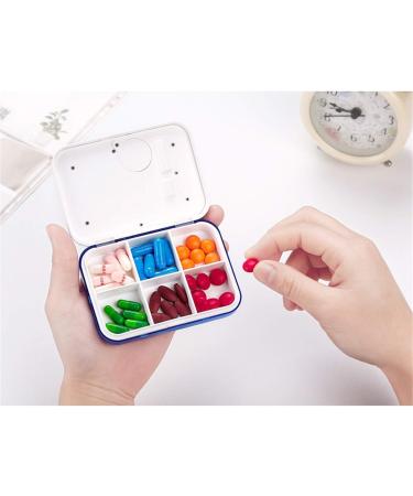 BrilliantDay Electronic Pill Timer-Reminder - Automatic Medication Dispenser with Alarms Clock - Buy Online on GoSupps.com