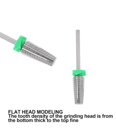 Nail Drill Set for Salon & Home | Flat Head C - Professional Nail Polish Tools for Perfect Manicures - Buy Online on GoSupps.com