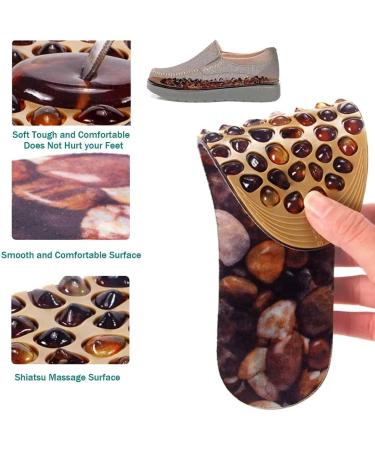 EUK Magnetic Insoles - Acupressure & Magnetic Therapy for Flat Feet Plantar Fasciitis Relief | Orthopedic Massage Insoles (EU 40-45) - Buy Online on GoSupps.com