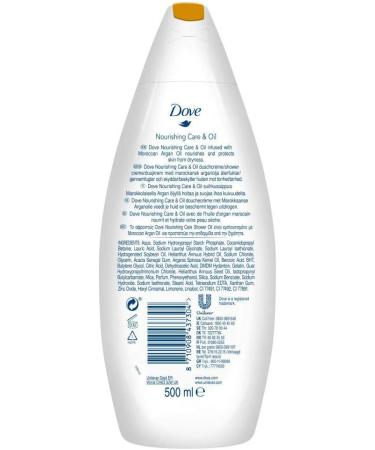 Dove Care & Oil Douchecream 500 ml - Buy Online on GoSupps.com