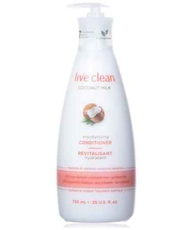 Live Clean Conditioner Moisturizing Coconut Milk 750 mL