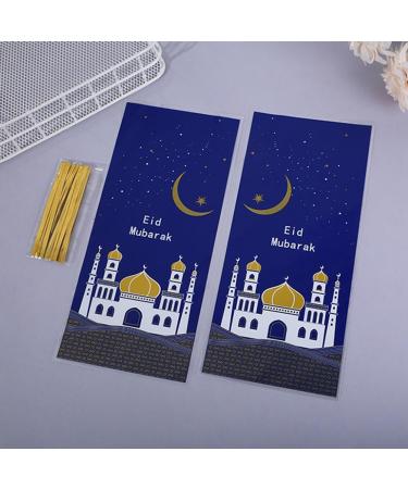 Fzzuzdlap Ramadan Cookie Candy Plastic Set - Muslim Islamic Party Supplies Kit for Eid Al-Fitr - Buy Online on GoSupps.com
