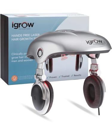 iGrow Laser Hair Growth System - Prevent Hair Loss & Stimulate Growth for Thicker Hair - Men & Women - Buy Online on GoSupps.com