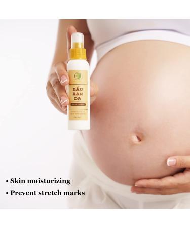 Buy Stretch Mark Oil with Coconut Oil - 2.5 oz | Effective Skin Care for Moms | International Shipping Available - Buy Online on GoSupps.com