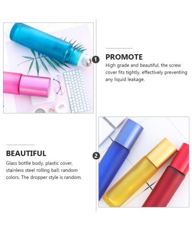 Buy 1 Set Portable Perfume Essential Oil Roller Bottles - Compact Glass Cosmetic Sub Bottles for International Shipping - Buy Online on GoSupps.com