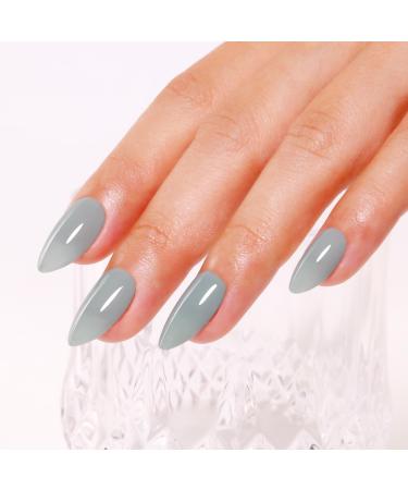 Imtiti Jelly Gel Nail Polish 15ML Milky Green Sheer Jelly Gel Polish Soak Off LED UV Nail Gel Polish Green Translucent Gel Nail Polish Nail Starter Manicure Salon Kit - Buy Online on GoSupps.com