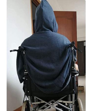 Wheelchair Cloak Winter Thicken Warm Plush Windproof Fleece Wheelchair Blanket Suitable for Men and Women Wheelchair Cosy Leg Cover Large - Buy Online on GoSupps.com