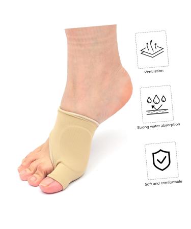 2 Pairs Bunion Pads & Toe Separators - Big Protectors & Spacers for Comfort | Assorted Colors | Ideal for Sandals & Boots - Buy Online on GoSupps.com