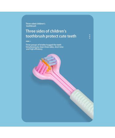 3-Piece V-Shaped Soft Hair Toothbrush Set for Children with Autism - Gentle Care for Every Tooth & Gum (Green) - Buy Online on GoSupps.com
