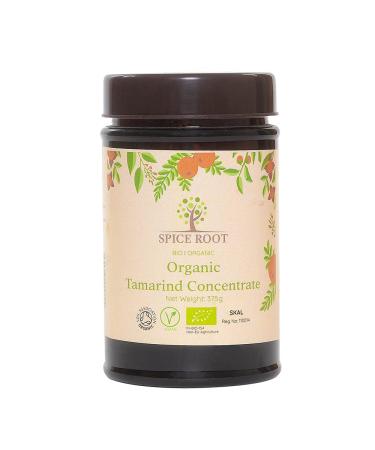 Organic Tamarin Concentrate 375g (Bio Tamarin) - Certified Organic Superior Quality | Vegan | No Additives | Superior Taste