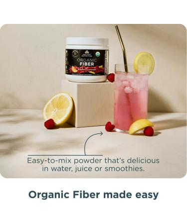 Ancient Nutrition Organic Fiber Powder, Raspberry Lemonade, Soluble Fiber from Acacia & Konjac Root, Supports Digestive Health, Reduces Bloating, 6.5 oz Raspberry Lemonade 6.7 Ounce (Pack of 1) - Buy Online on GoSupps.com