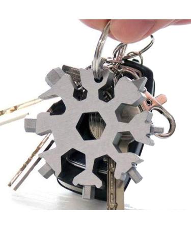 Multitool 18 In 1 Snowflake Multi tool for Outdoor Camping Survival Accessories- Stocking Stuffers Mens Gifts  Screwdriver - Hexagonal Spanner - Ring Spanner - Bottle Opener 3-Snowflake Multi Tool - Buy Online on GoSupps.com