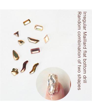 Pack of 50 Mixed Resin Rhinestones with Flat Back Decorative - Buy Online on GoSupps.com