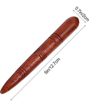 2-Piece Wood Trigger Point Massager Set - Muscle Relief & Relaxation for Foot Shoulder Back & Legs - Buy Online on GoSupps.com