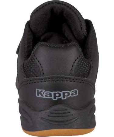 Kappa Unisex Kids Kickoff K 260509K-1116 Low-Top Sneakers Black Grey Size 29 EU | Stylish & Comfortable Footwear for Children - Buy Online on GoSupps.com