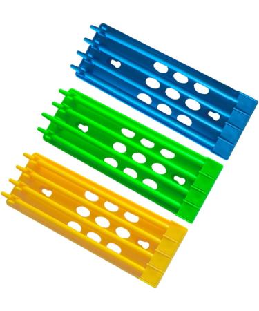 Angoily 6 Pcs Pigeon Ring Stand Training Band Holder Bird Ring Holder Chicks Foot Rings Stand Place Holder Chicken Labels Pigeon Leg Ring Organizer Racing Pigeon Ring Multicolor Plastic 20x7cmx2pcs As Shownx2pcs - Buy Online on GoSupps.com