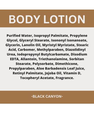 Black Canyon Animal Cracker Scented Body Lotion with Lanolin and Jojoba Oil 12 Oz - Buy Online on GoSupps.com