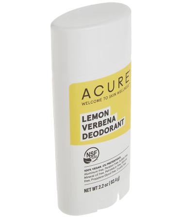Acure Lemony Fresh Deodorant - Invigorating Lemon Verbena, 2.25 oz - Buy Online on GoSupps.com