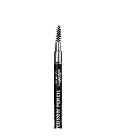 Ruby Kisses GoBrow Eyebrow Pencil 3 PACK (Black Brown) | Longwear Sharpenable Wooden Pencil for Natural-Looking Brows - Buy Online on GoSupps.com