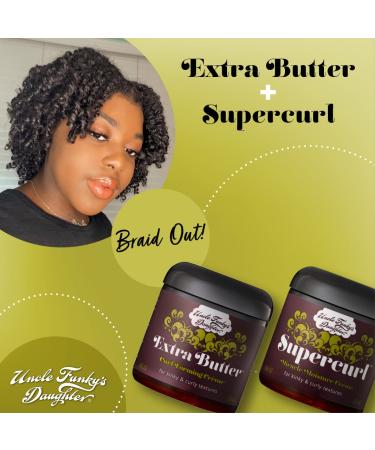 Extra Butter Curl Forming Creme 8 oz - Hydrating Hair Styling Cream - Buy Online on GoSupps.com