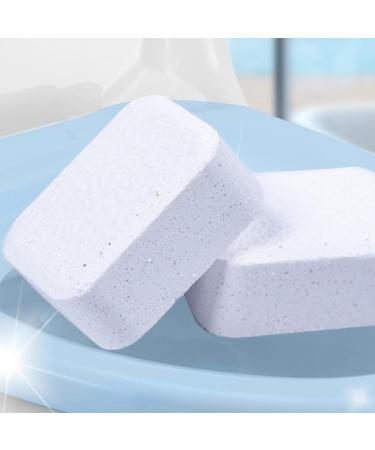 jyibinee Mineral Deposit Cleaner Effervescent Toilet Cleaner Tablets Powerful Cleaning Removes Stains Odors Refreshes Bathroom 5pcs/10pcs/20pcs White 5pcs 1.00 ml (Pack of 1) White - Buy Online on GoSupps.com