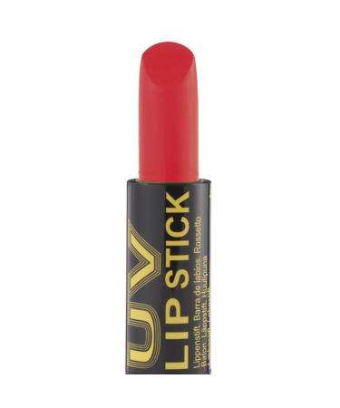 Stargazer Neon Glow In UV Lipstick - Neon Red