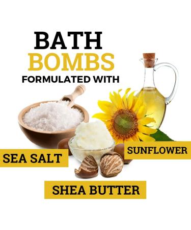 Legends Creek Farm Goat Milk Botanical Bath Bomb Gift Set - Shea Butter & Sunflower Oil - Hydrating and Relaxing - 18 Oz Total (4-Pack) - Botanical Formula - Buy Online on GoSupps.com