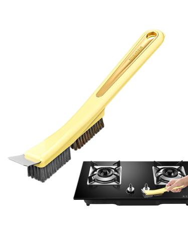 Wire Brush - Stainless Steel Minni Brushes | Wire Brushes for Cleaning Rust and Heavy Dirt | Metal Rust Remover Brushes Home Dirt Removal Gadgets for Faucets Drains Scraper Scrubber Yellow Refer to description - Buy Online on GoSupps.com