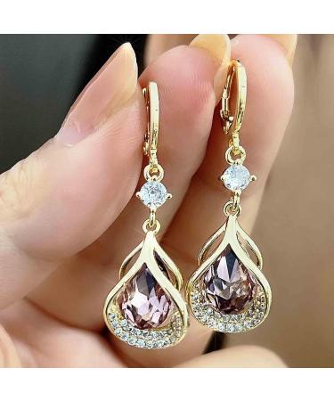 Lymph Flow Magnetogen Earrings - Germanium Therapy for Lymph Drainage & Slimming | Lymphvity Magnette Magnetic Earrings - Pink - Buy Online on GoSupps.com