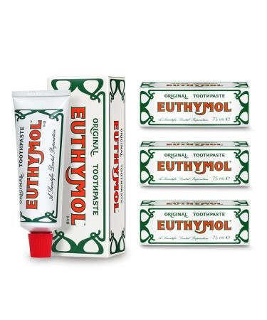 Euthymol Original Toothpaste 75ml 3 (Triple Pack)