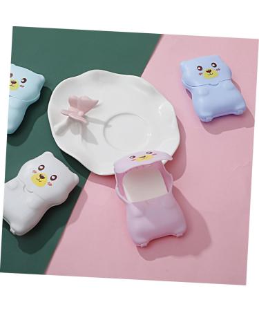 minkissy 12 Sets Travel Soap Flakes Hand Washing Soap Mini Pp Travel Accessories Disposable - Buy Online on GoSupps.com