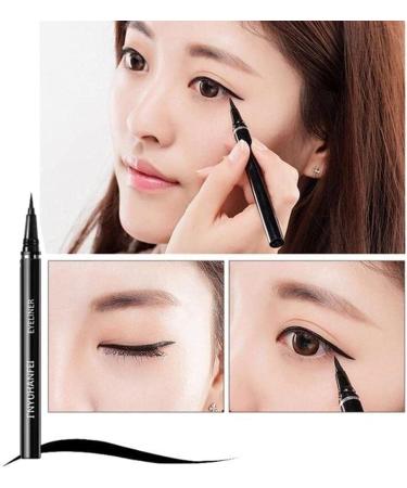 Generic Ink Eye Liner Black Liquid Eyeliner Pen With Felt-Tip Waterproof Long-Lasting Smudge-Proof Eyelin Pens Ultra Precise Fine Tip - Buy Online on GoSupps.com
