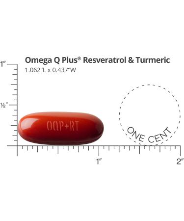 Dr. Sinatra Omega Q Plus Resveratrol and Turmeric - Omega-3 Supplement with CoQ10 Support for Healthy Blood Flow and Healthy Inflammatory Response (90 Day Supply) 180 Count (Pack of 1) - Buy Online on GoSupps.com