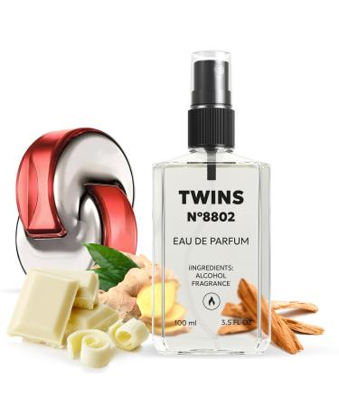TWINS Impression of Omnia | Perfume for Women Eau de Parfum | No.8802 | 3.4 Fl Oz / 100 ml Bvlgari Omnia Impression