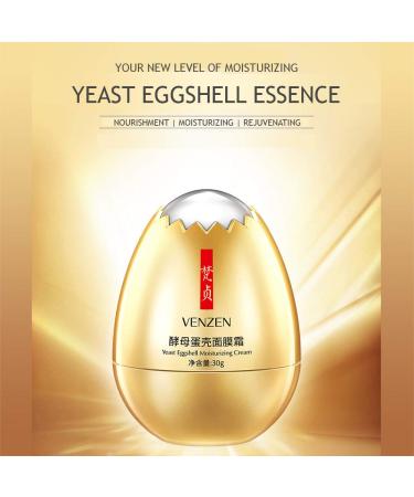 VENZEN Cream Yeast Eggshell - Anti-Aging Natural Soft Skin Essence | 30g - International Shipping Available - Buy Online on GoSupps.com