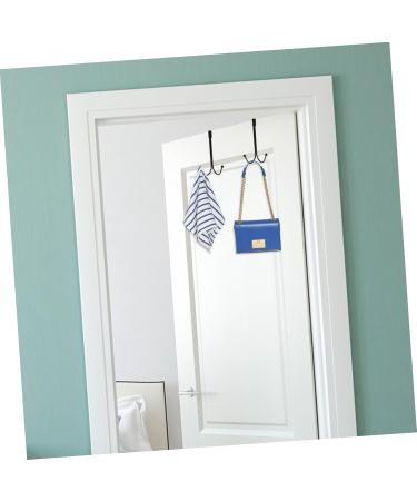 Hohopeti 2pcs Hangers Wall Mounted Clothes Hanger Coat Hat Hanger Coat Hooks Wall-Mounted Iron Hanger Rack 17.00X9.00X8.00CM Black - Buy Online on GoSupps.com