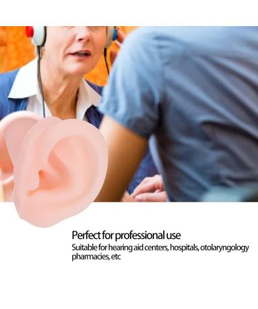 Buy Silicone Ear Model - Lightweight Flexible Display for Acupuncture Training & Earrings/Headset Props - International Shipping Available - Buy Online on GoSupps.com