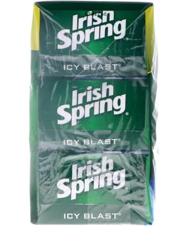 Buy Irish Spring Icy Blast Bath Bars - 4 oz Pack of 6 | International Shipping - Buy Online on GoSupps.com