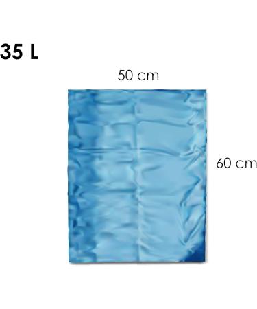 Buy D.Rect 35L Garbage Bags - 20 Durable Plastic Kitchen & Recycling Waste Bags | Eco-Friendly & Heavy-Duty Solution - Buy Online on GoSupps.com