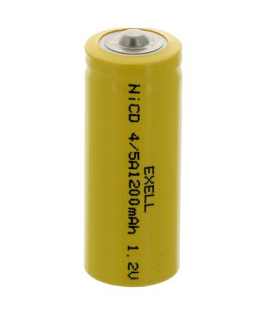 Exell 4/5A 1.2V 1200mAh NiCD Button Top Rechargeable Battery for high power static applications (Telecoms UPS and Smart grid) electric mopeds meters radios RC devices electric tools