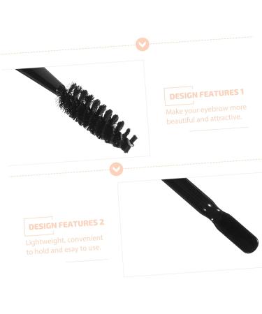Beaupretty Professional Eyebrow Brush Beauty for Eyebrow Professional Eyebrow Mascara Makeup for Eyebrow Eyelash Eyebrow for Women make Wooden Eye shadow Mascara Brush M Black - Buy Online on GoSupps.com