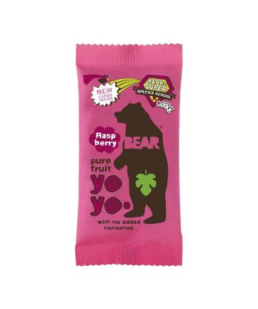 Bear | Yoyo Pure Fruit Rolls-Raspb'ry | 7 x 20g