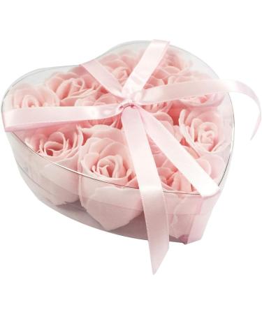 Rose Scented Pink Rose Soaps - Set of 12 | Floral Soap Gift Set - Buy Online on GoSupps.com